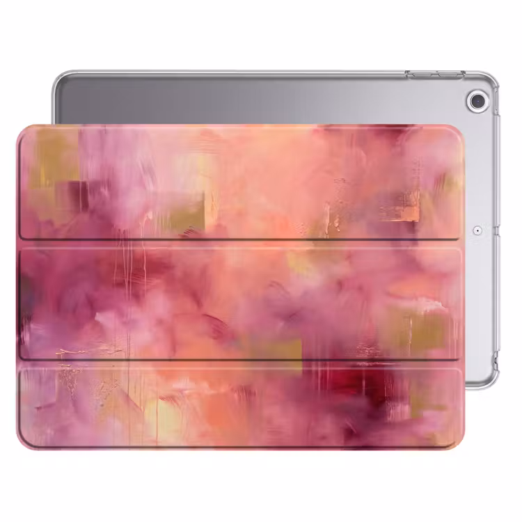iPad hoes - Abstract - Kleuren - Modern - Roze - Paars — 1