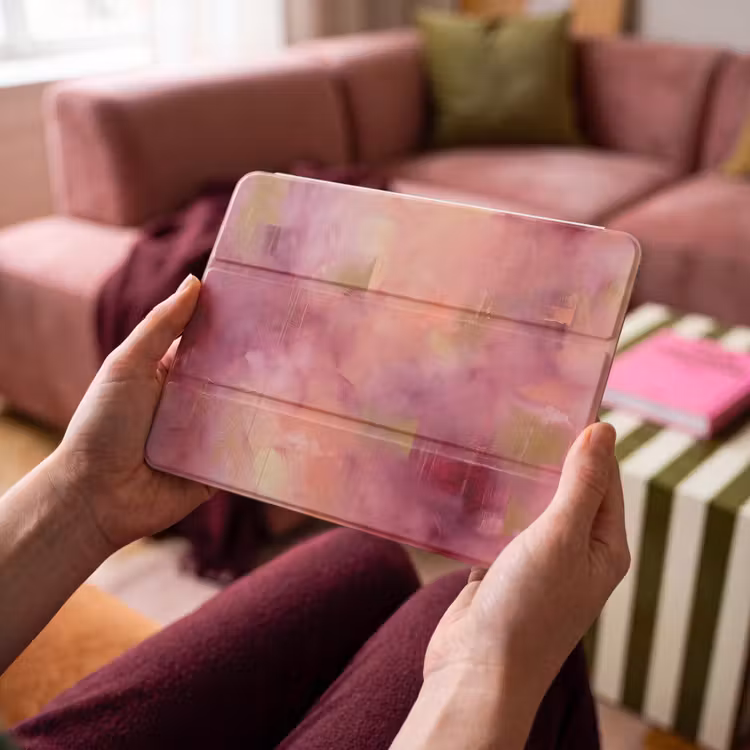 iPad hoes - Abstract - Kleuren - Modern - Roze - Paars — 3