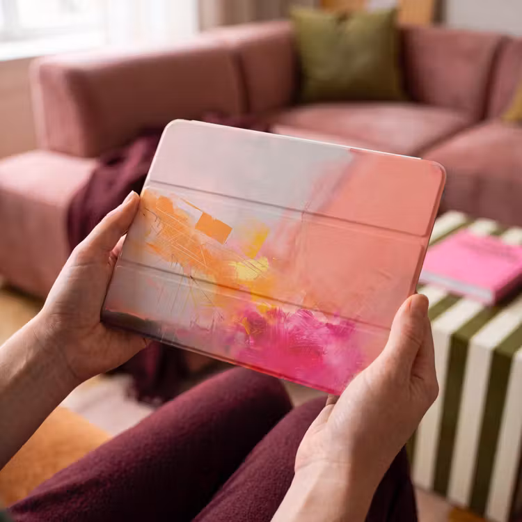 iPad hoes - Abstract - Kleurrijk - Modern - Roze — 3