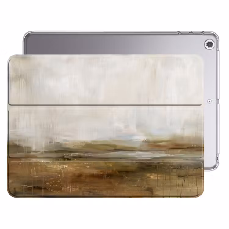 iPad hoes - Abstract - Landschap - Natuur - Beige - Bruin — 1
