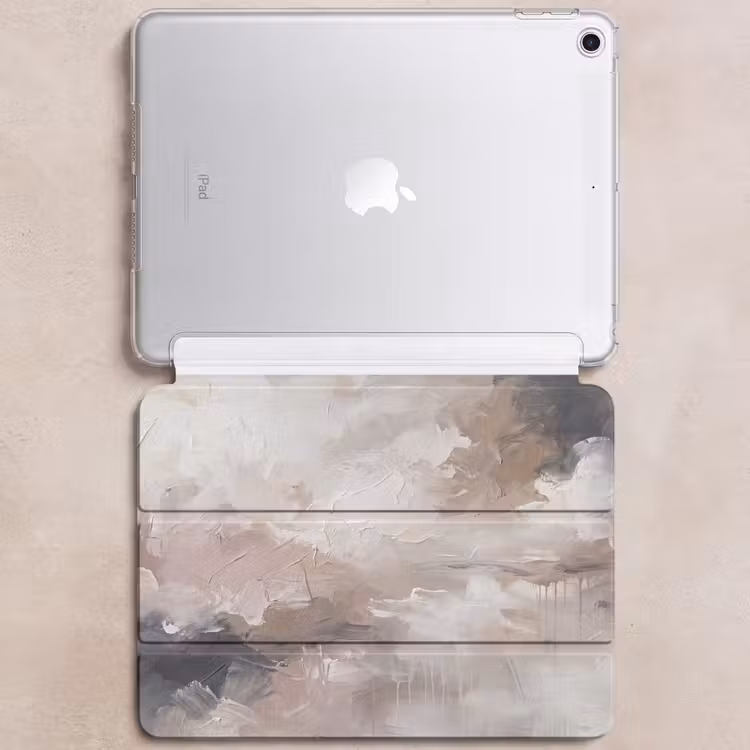 iPad hoes - Abstract - Textuur - Kunst - Modern - Beige — 6
