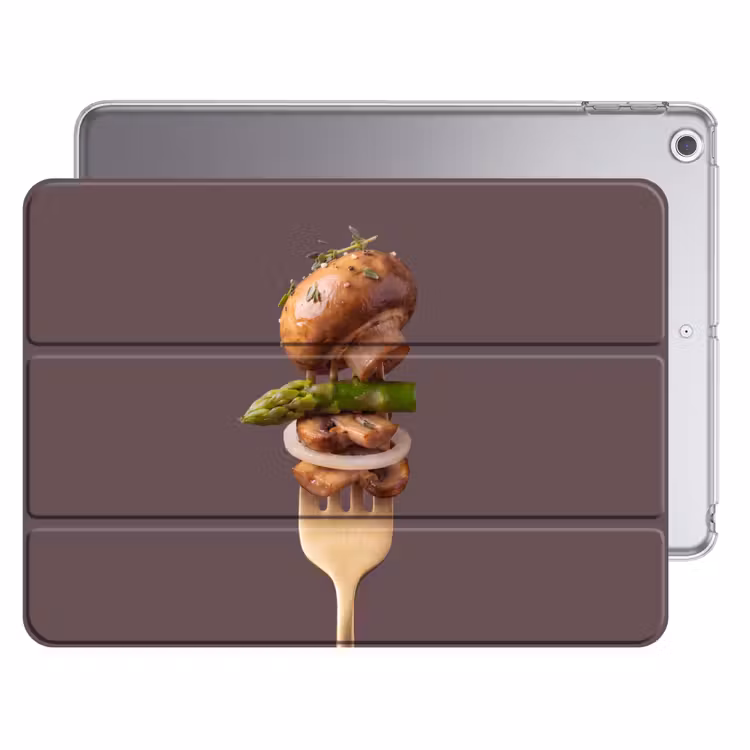 iPad hoes - Eten - Gestapeld - Vork — 1