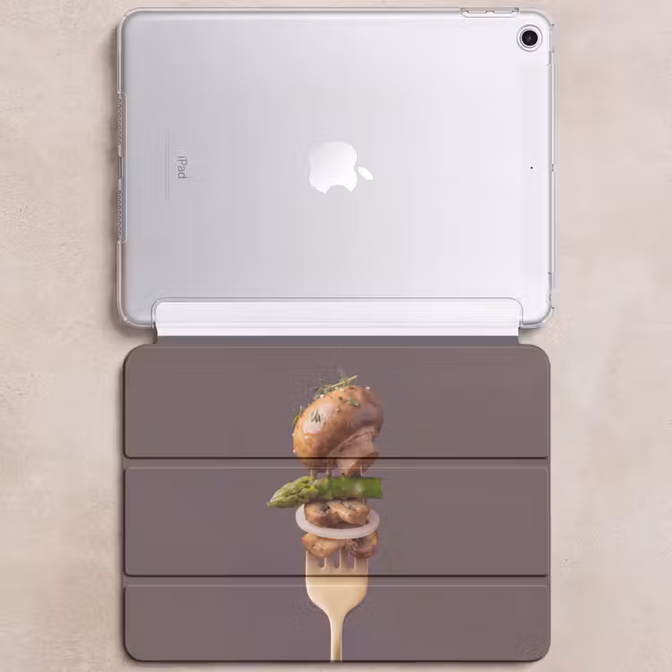 iPad hoes - Eten - Gestapeld - Vork — 6
