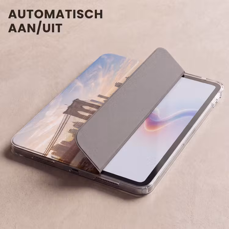 iPad hoes - Brug - Rivier - Stad - Zonsondergang - Architectuur — 4