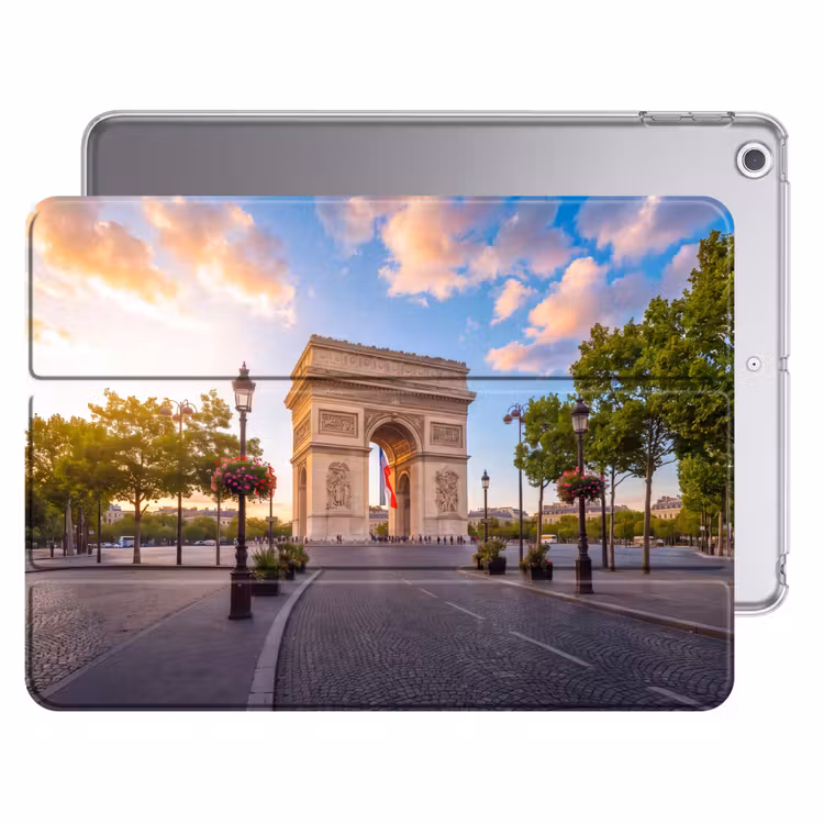 iPad hoes - Monument - Parijs - Zonsondergang - Architectuur - Goud — 1