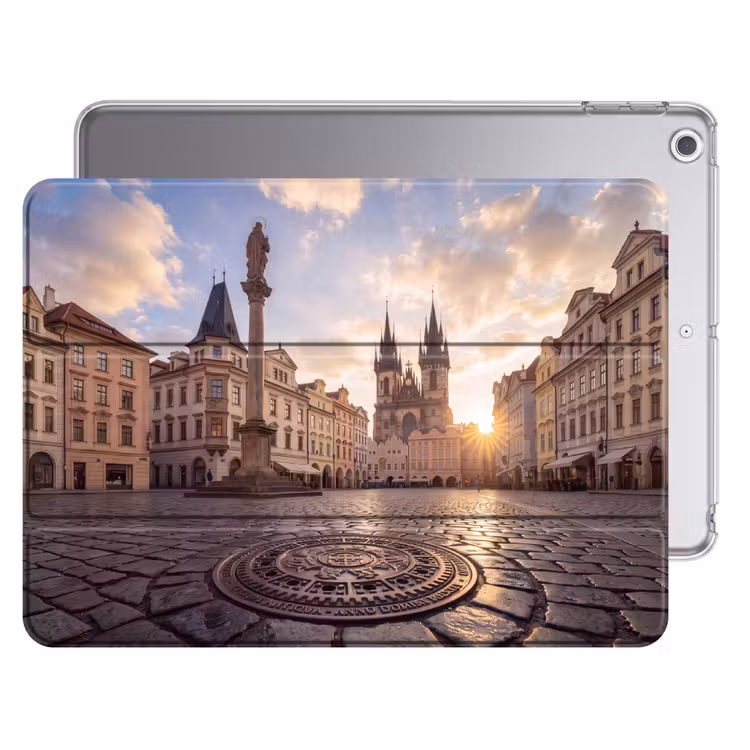iPad hoes - Stad - Praag - Ochtend - Architectuur - Goud — 1