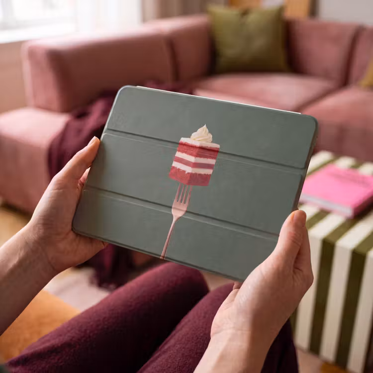 iPad hoes - Cake - Vork - Rood — 3