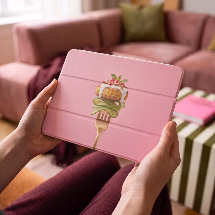 iPad hoes - Eten - Vork - Roze — 3