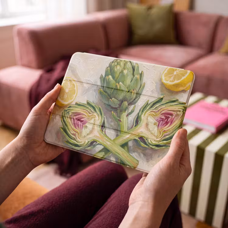 iPad hoes - Artisjok - Citroen - Eten — 3