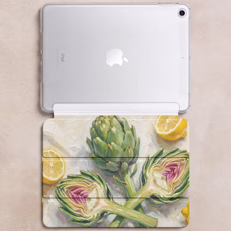 iPad hoes - Artisjok - Citroen - Eten — 6