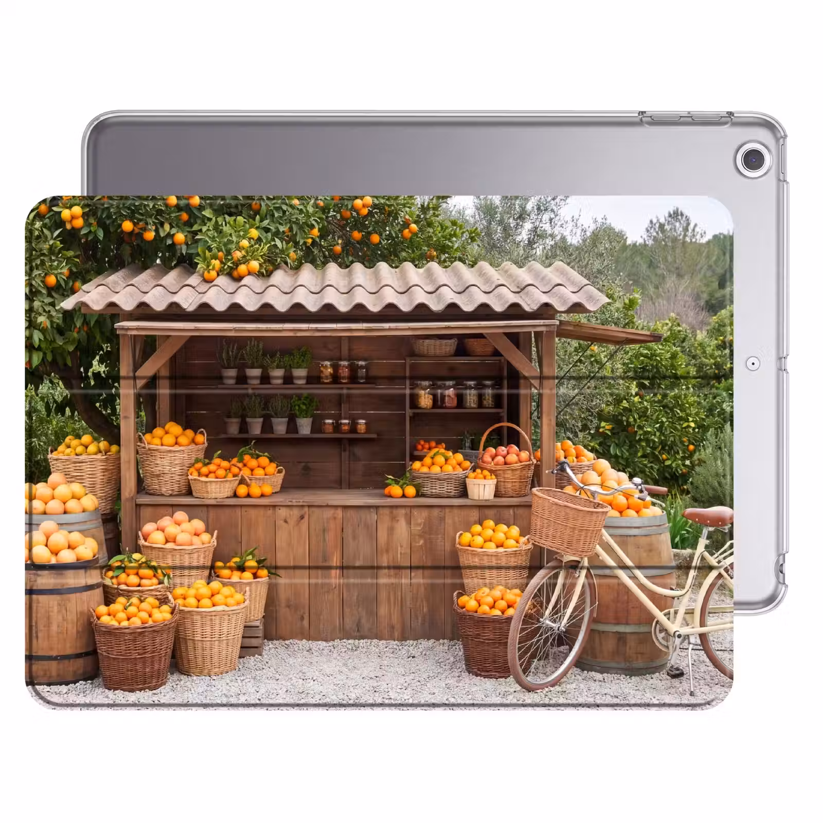 iPad hoes - Fruit - Markt - Landelijk — 1