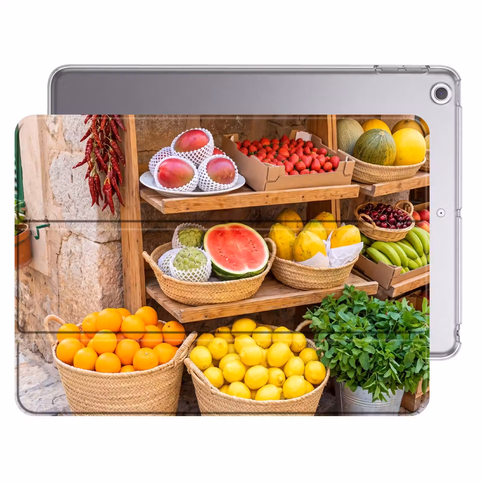 iPad hoes - Fruit - Markt - Vers — 1