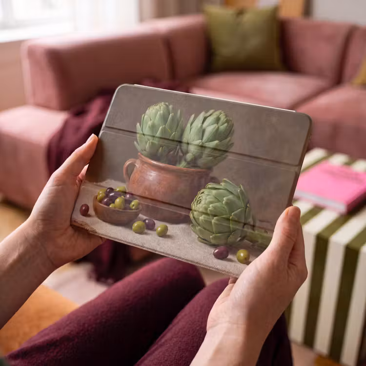 iPad hoes - Artisjokken - Olijven - Eten — 3