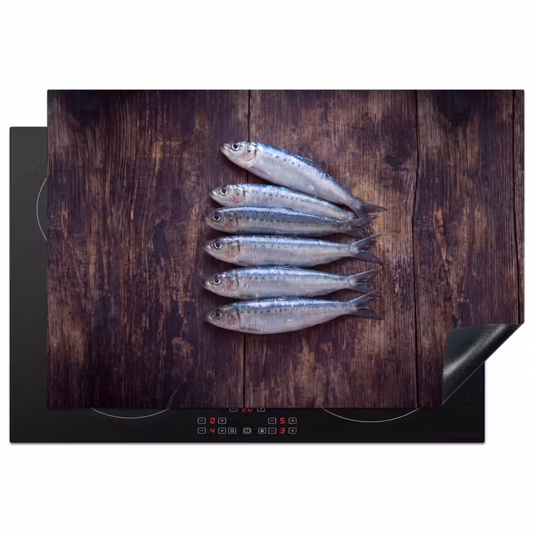 Inductie beschermer - Vis - Hout - Eten — 2