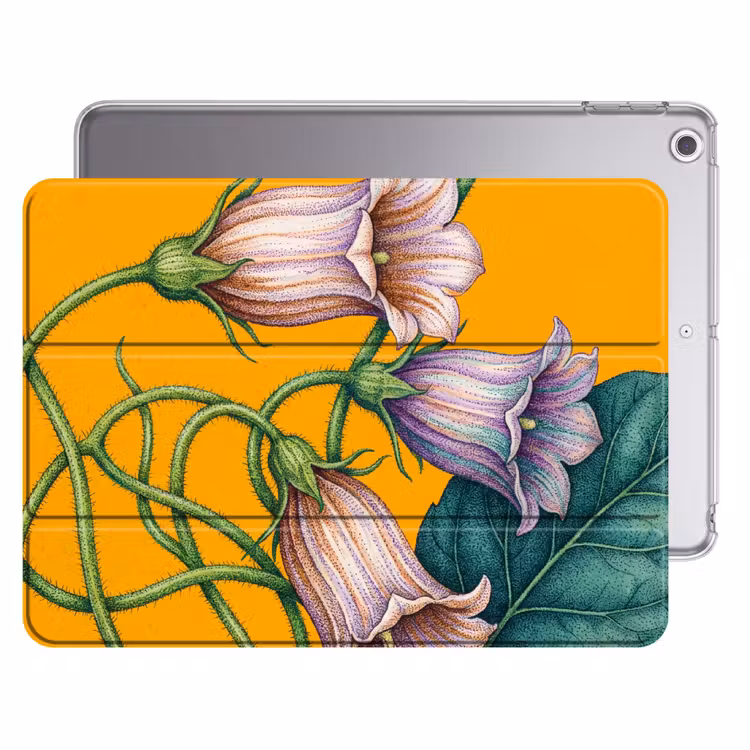 iPad hoes - Bloemen - Botanisch - Geel — 1