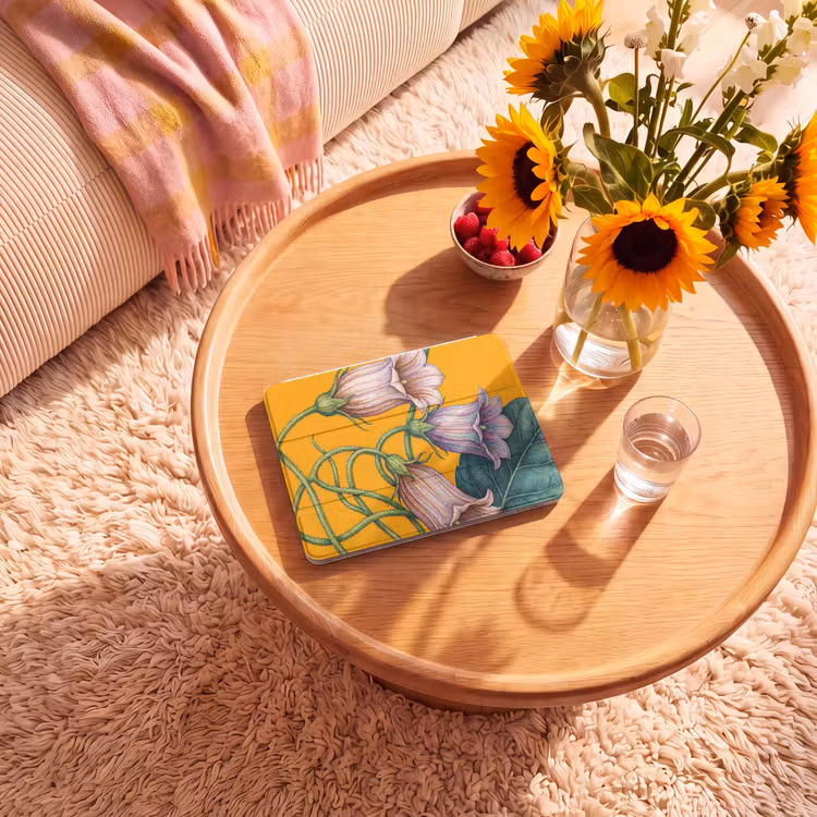 iPad hoes - Bloemen - Botanisch - Geel — 2