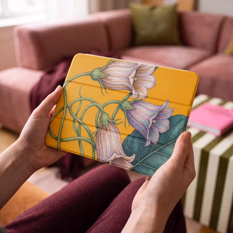 iPad hoes - Bloemen - Botanisch - Geel — 3