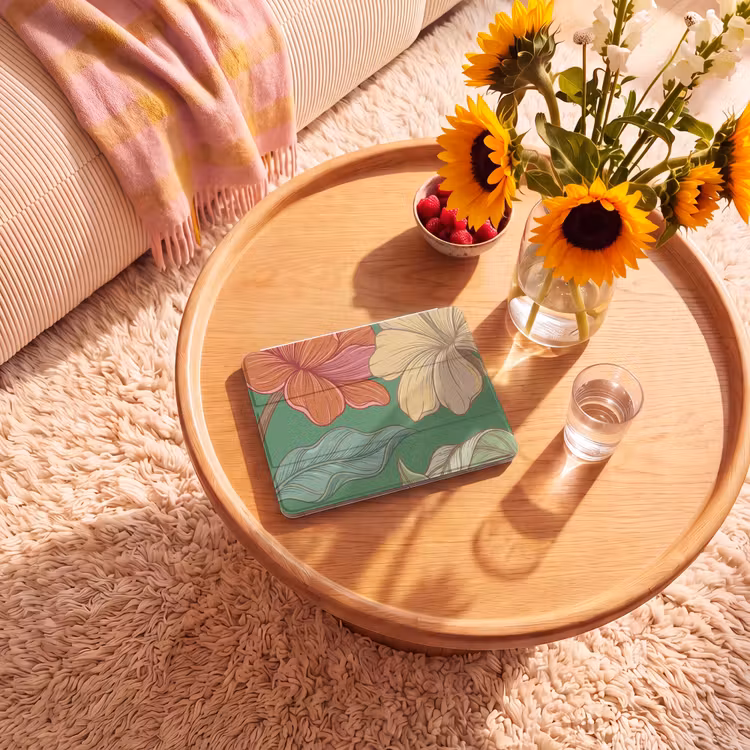 iPad hoes - Bloemen - Groen - Illustratie — 2