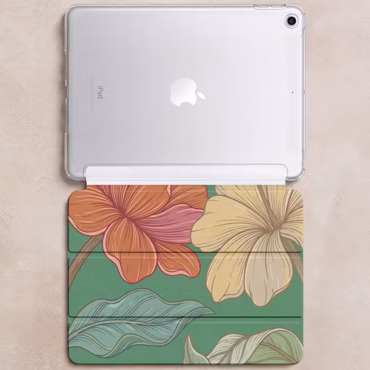 iPad hoes - Bloemen - Groen - Illustratie — 6