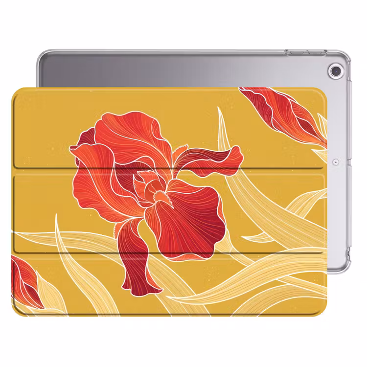 iPad hoes - Bloemen - Illustratie - Rood — 1