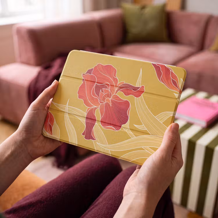 iPad hoes - Bloemen - Illustratie - Rood — 3