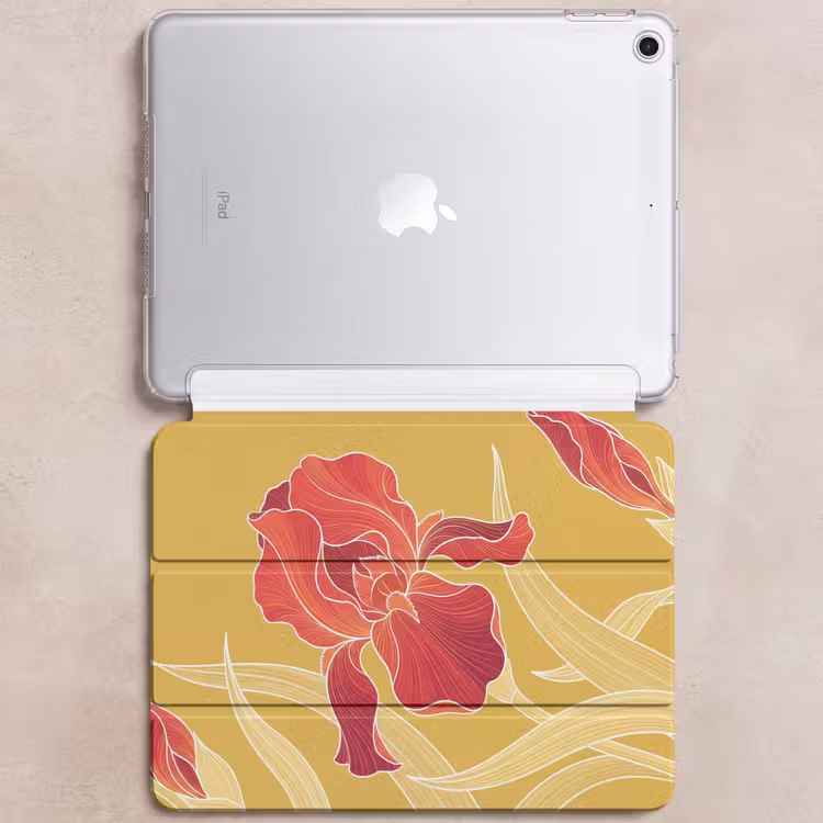 iPad hoes - Bloemen - Illustratie - Rood — 6
