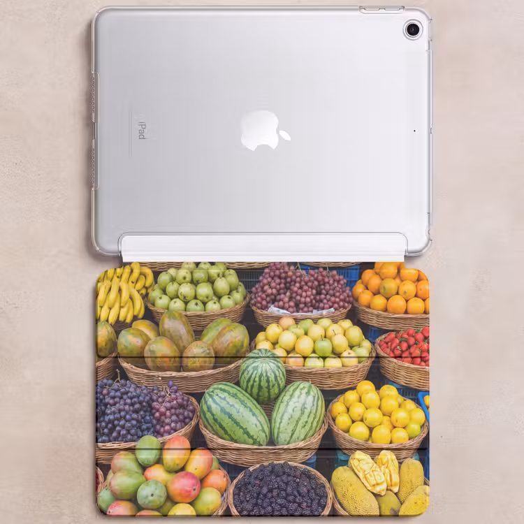 iPad hoes - Fruit - Markt - Kleurrijk — 6