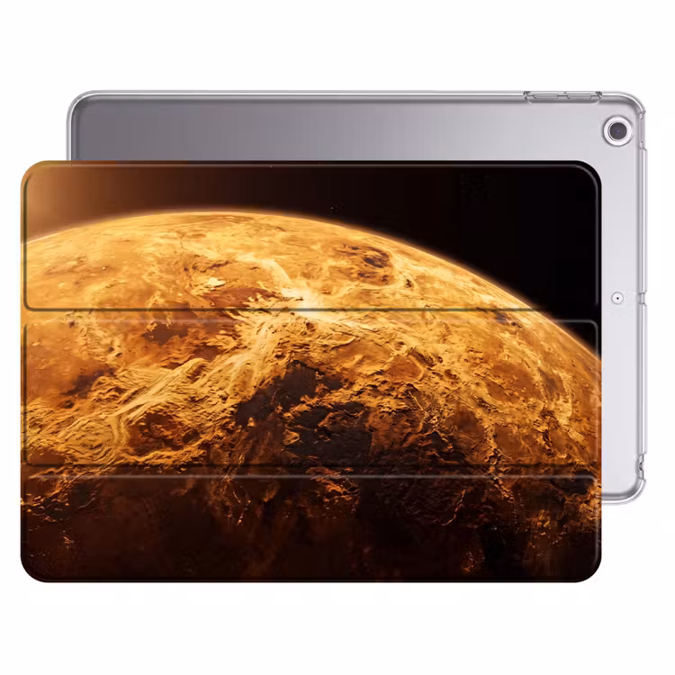 iPad hoes - Planeet - Ruimte - Oranje — 1