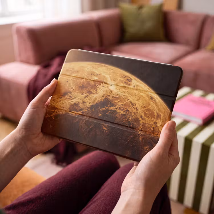 iPad hoes - Planeet - Ruimte - Oranje — 3