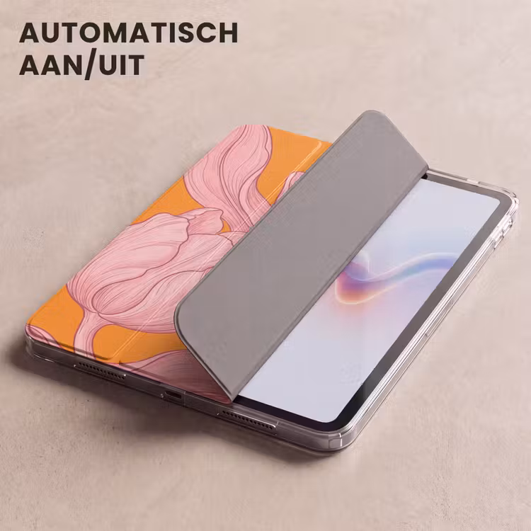 iPad hoes - Roze bloemen - Modern — 4