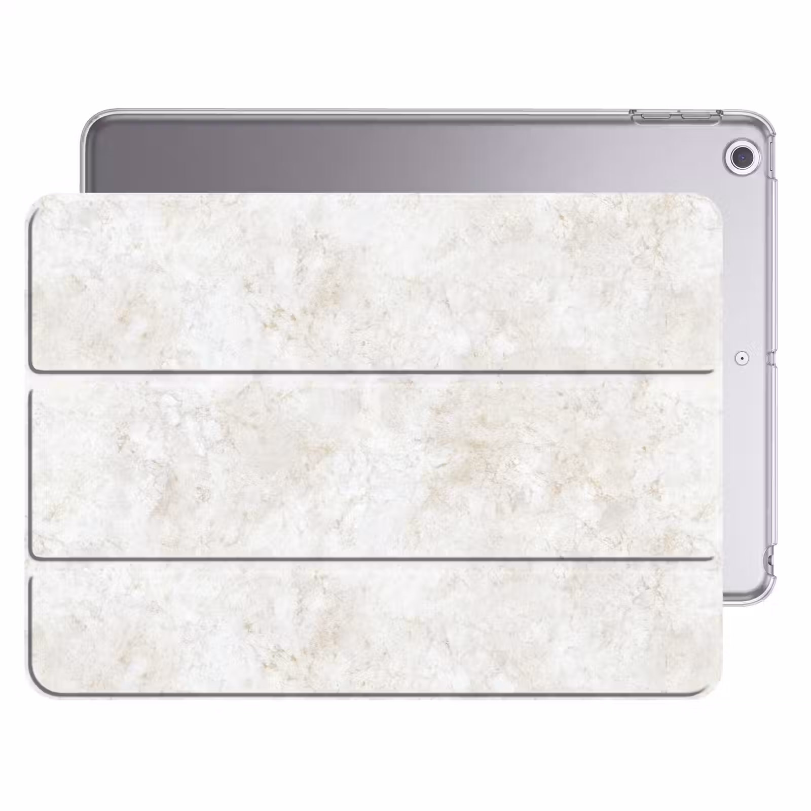 iPad hoes - Beige - Marmer - Aders — 1