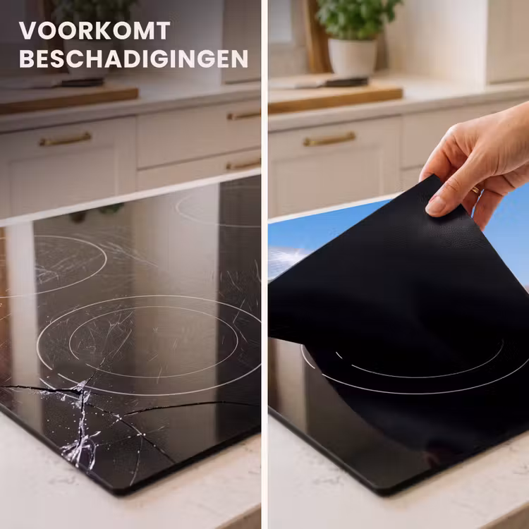 Inductie beschermer - Woestijn - Spiegelbal - Kunst — 2