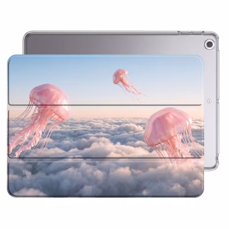 iPad hoes - Roze dier - Wolken — 1