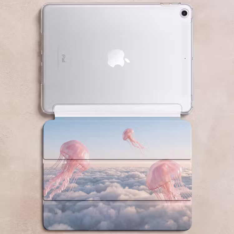 iPad hoes - Roze dier - Wolken — 6