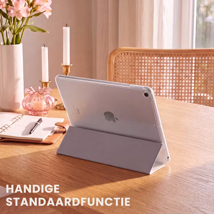 iPad hoes - Roze - Marmer - Crème — 5