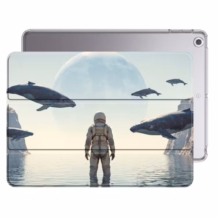 iPad hoes - Ruimtevaarder - Walvis - Fantasie — 1