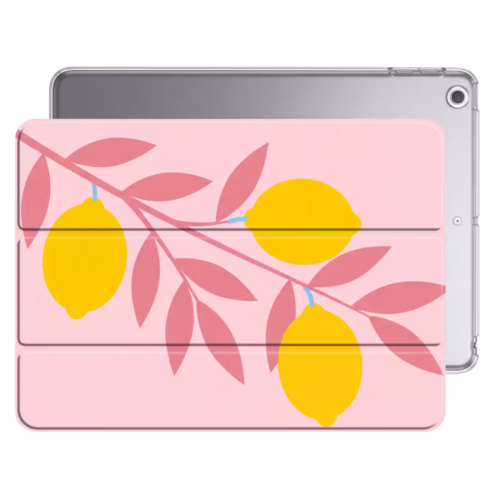 iPad hoes - Fruit - Tak - Natuur - Abstract - Roze — 1