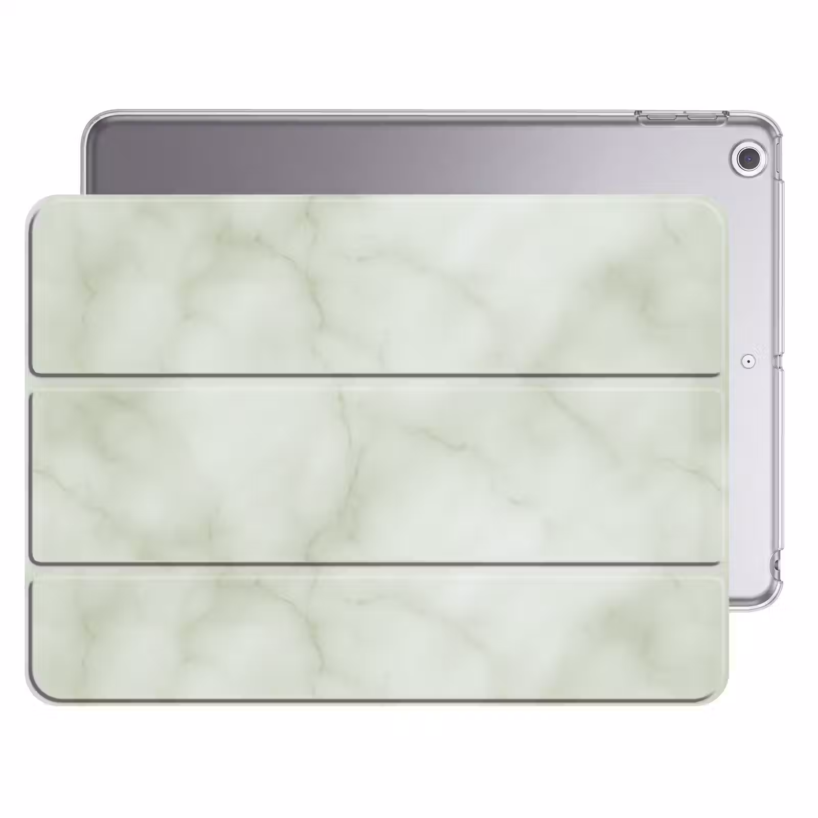iPad hoes - Groen - Marmer - Aders — 1