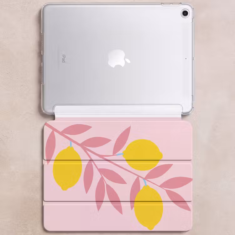 iPad hoes - Fruit - Tak - Natuur - Abstract - Roze — 6