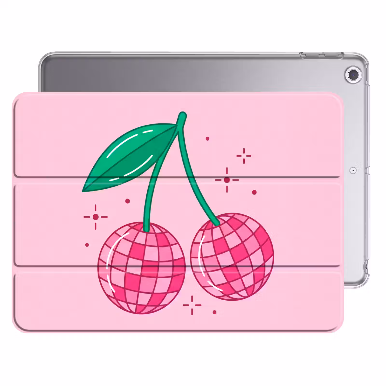 iPad hoes - Decoratie - Disco-bal - Feest - Roze — 1