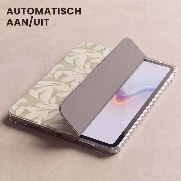 iPad hoes - Saliegroen - Botanisch - Minimalistisch - Patroon — 4
