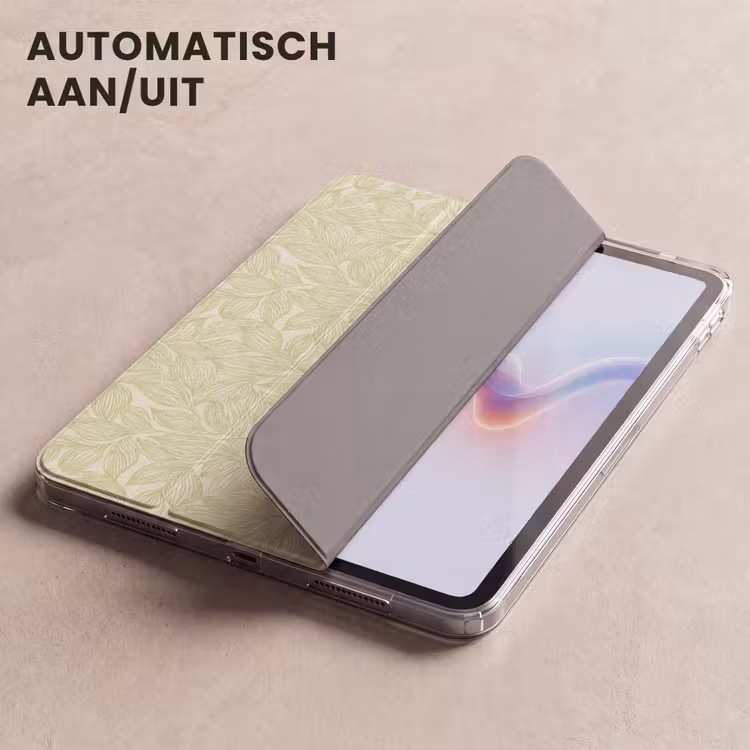 iPad hoes - Saliegroen - Botanisch - Bladeren - Handgetekend - Patroon — 4
