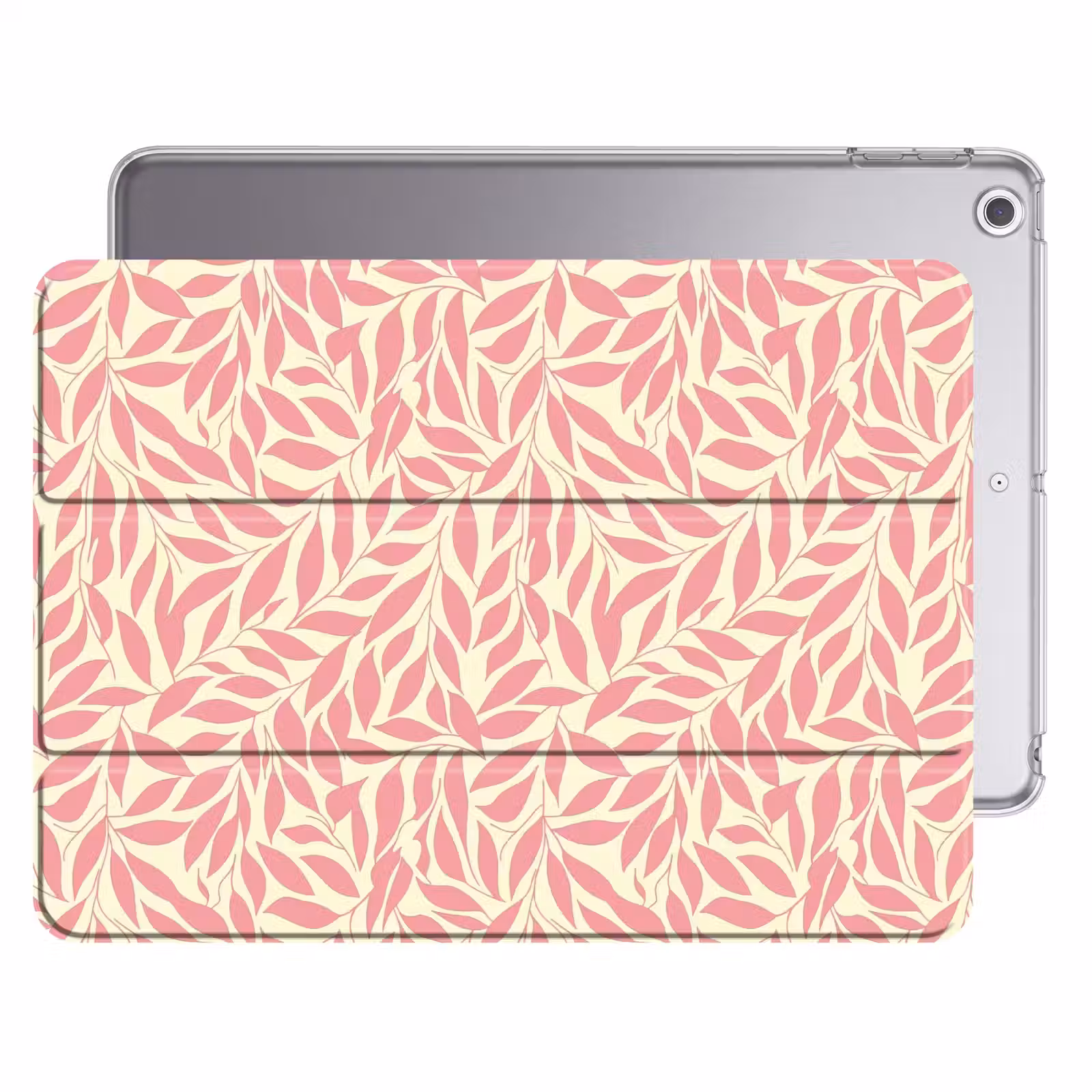 iPad hoes - Roze - Bladeren - Dynamisch - Patroon — 1