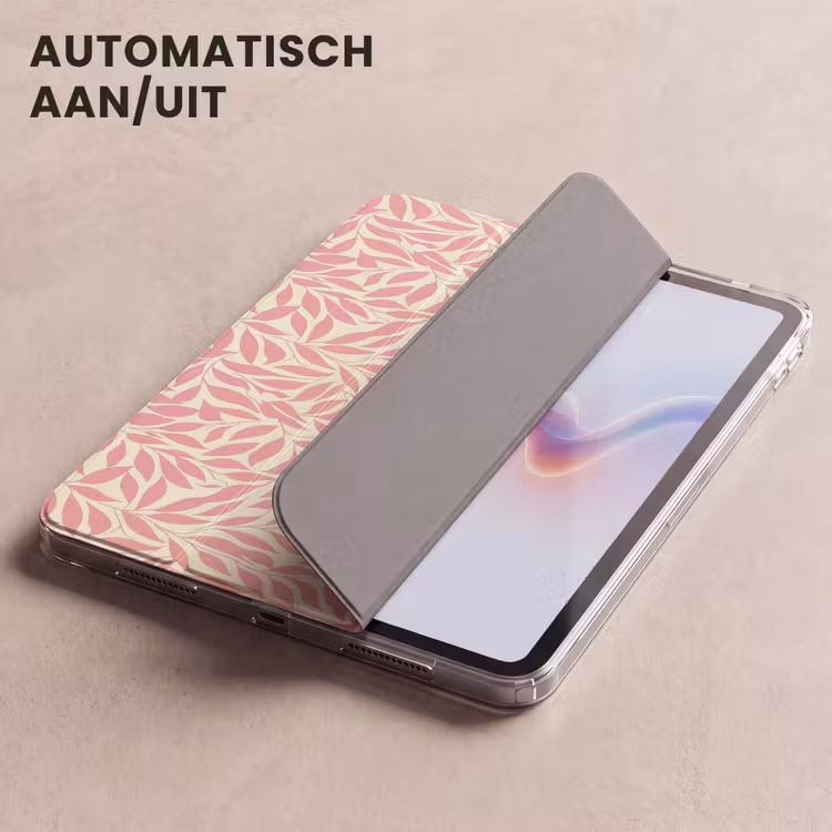 iPad hoes - Roze - Bladeren - Dynamisch - Patroon — 4