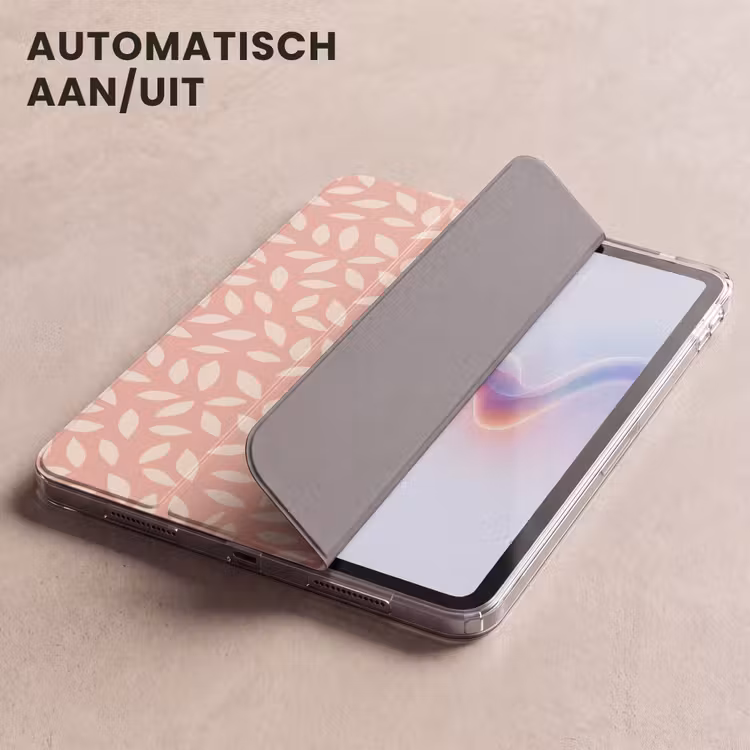 iPad hoes - Roze - Bladeren - Speels - Patroon — 4