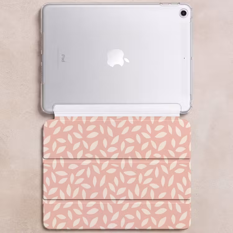 iPad hoes - Roze - Bladeren - Speels - Patroon — 6