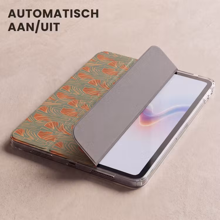 iPad hoes - Groen - Terracotta - Deco - Waaiers — 4