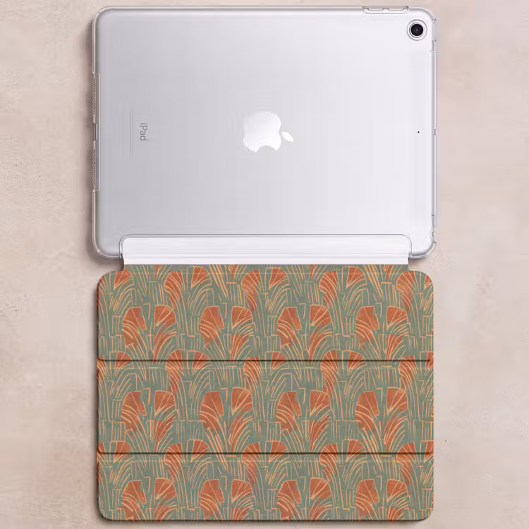 iPad hoes - Groen - Terracotta - Deco - Waaiers — 6