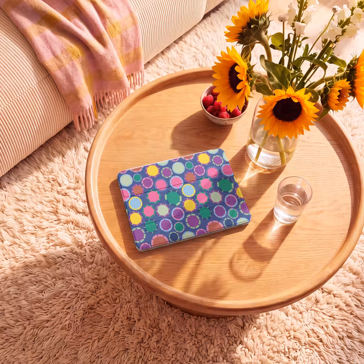iPad hoes - Patroon - Cirkels - Abstract - Kleurrijk — 2