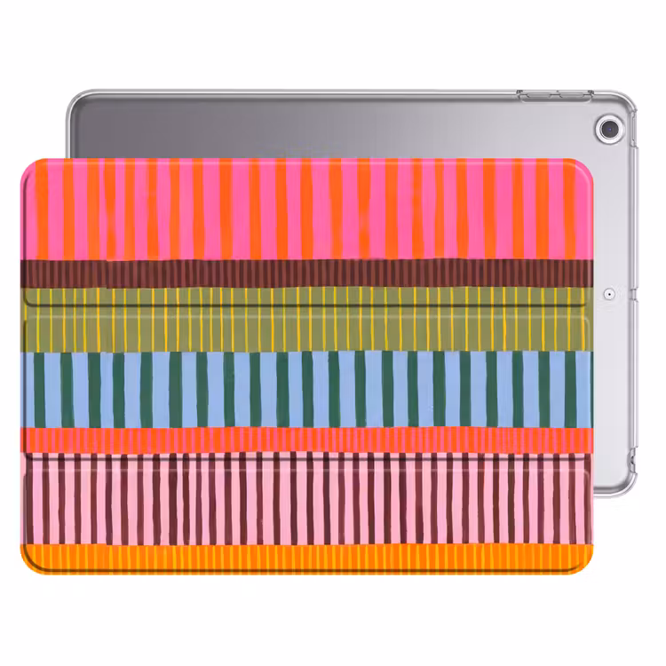 iPad hoes - Abstract - Strepen - Modern - Kleurrijk - Kunst — 1